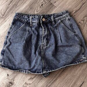 SHEIN Blue Denim Mini Skirt